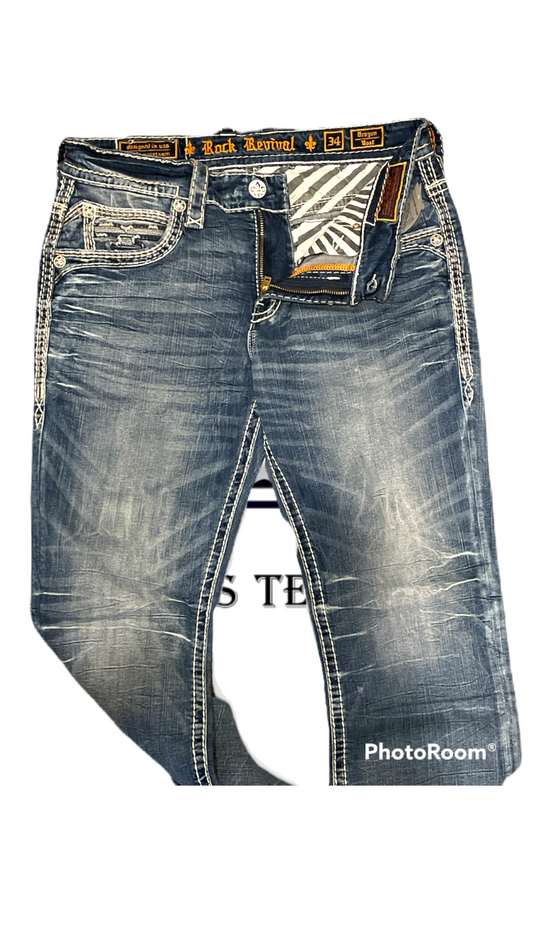 Pantalón rock revival BRAYEN (straight)