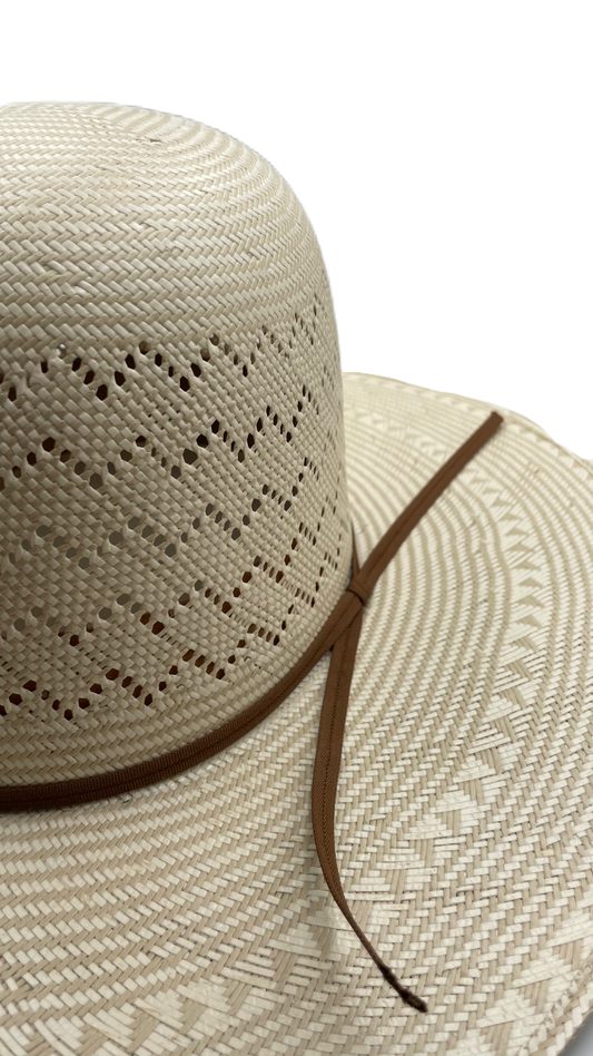 Sombrero open crown papel de arroz Zizac