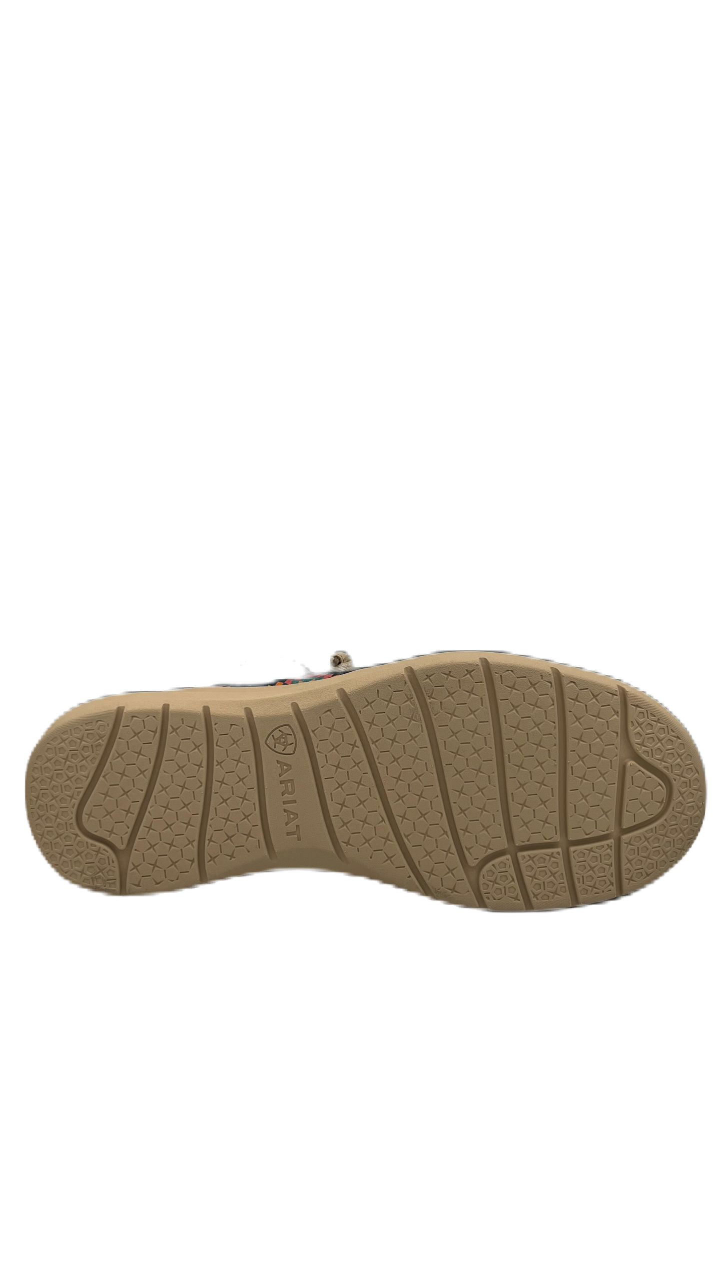 Zapato Ariat caballero tela de pana color arena