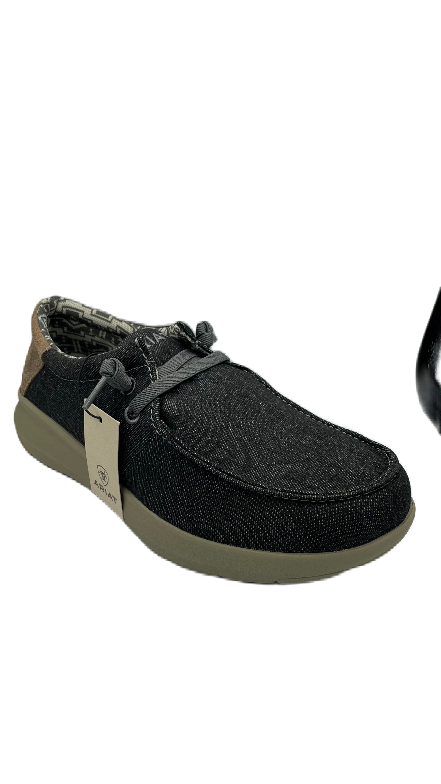 Zapato Ariat caballero tela color mezclilla