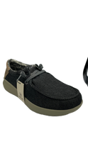 Cargar imagen en el visor de la galería, Zapato Ariat caballero tela color mezclilla