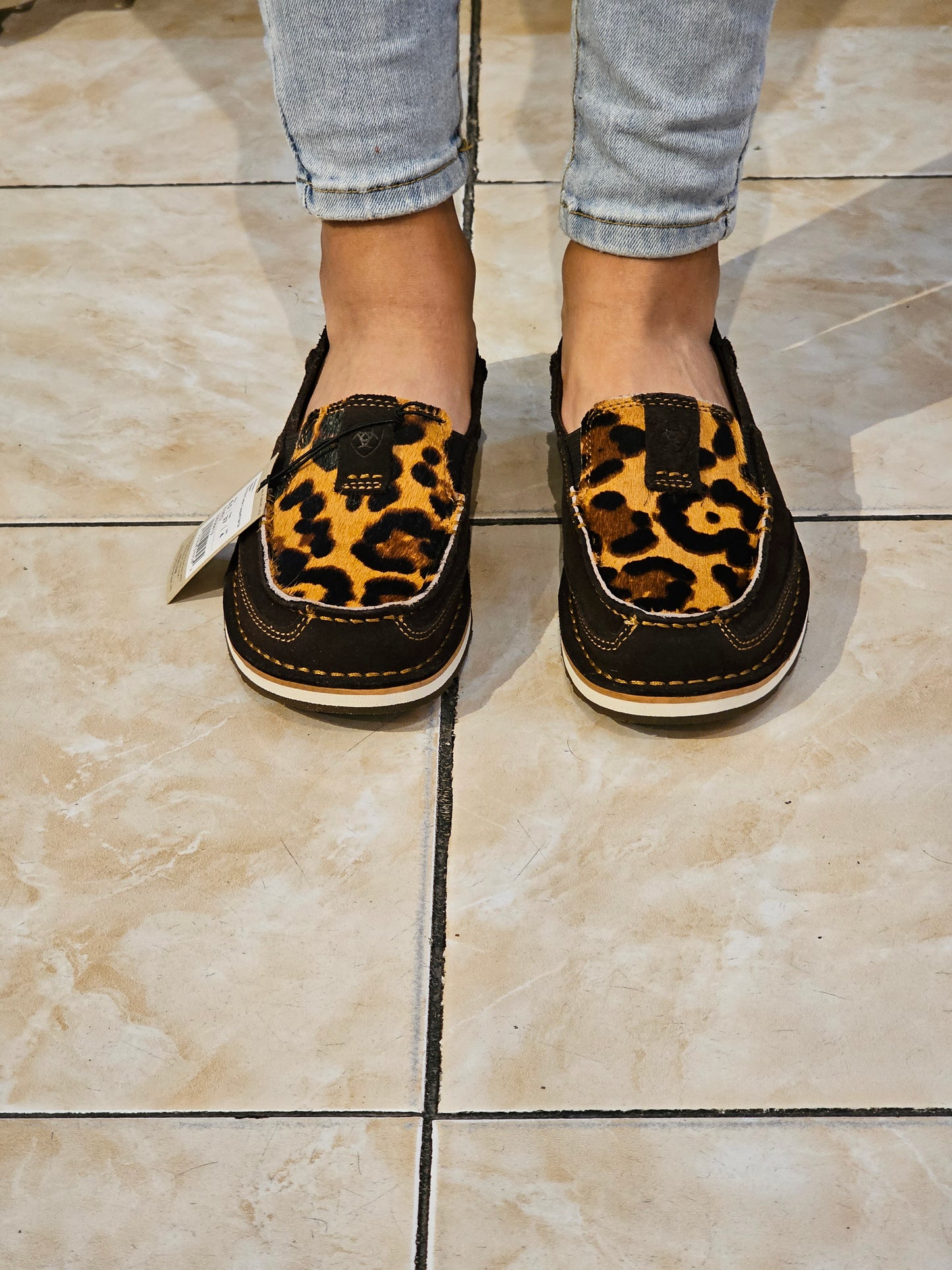 Zapato ariat para dama pelo de vaca