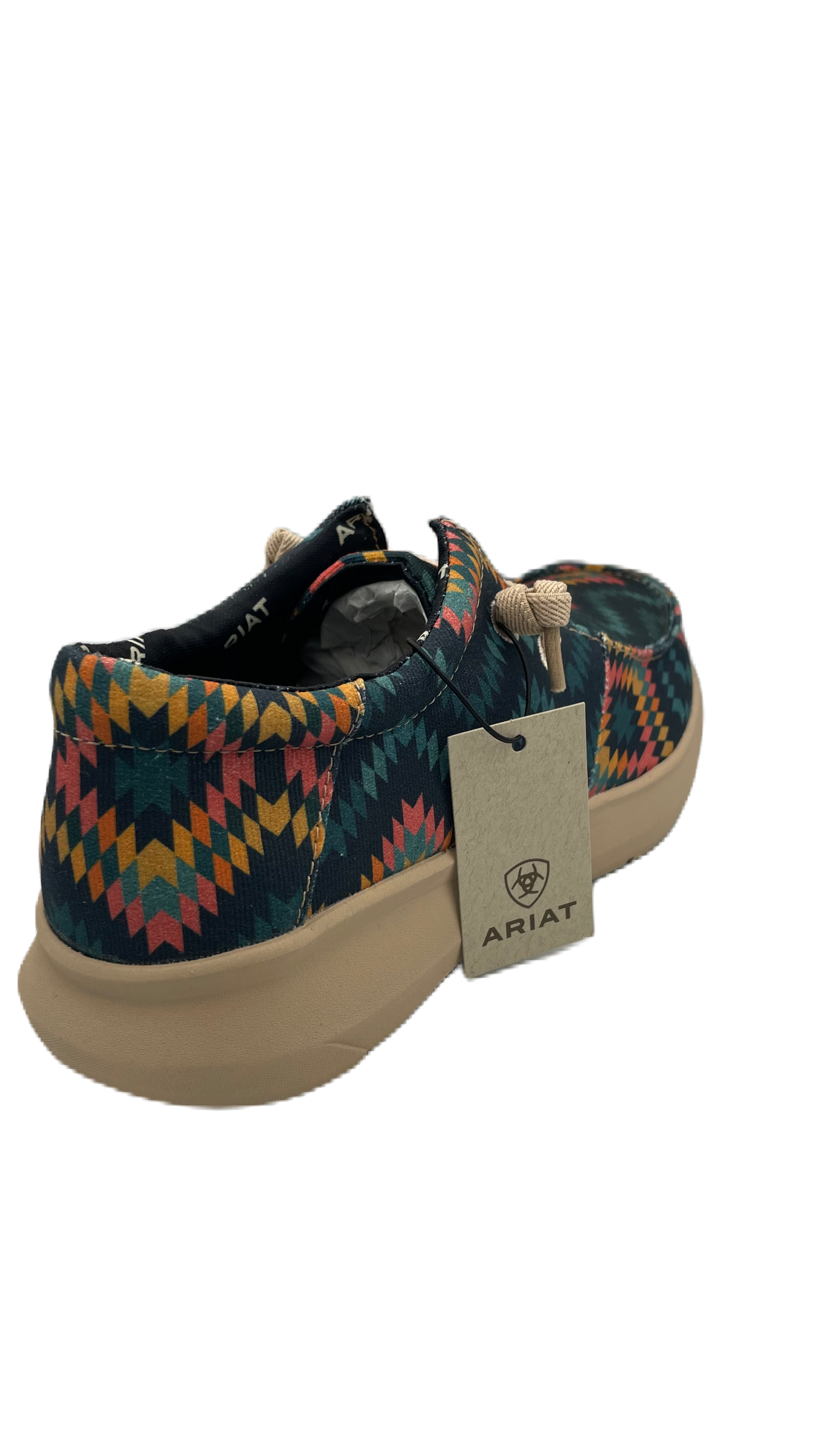 Zapato Ariat chimayo caballero con diseño azteca en colores