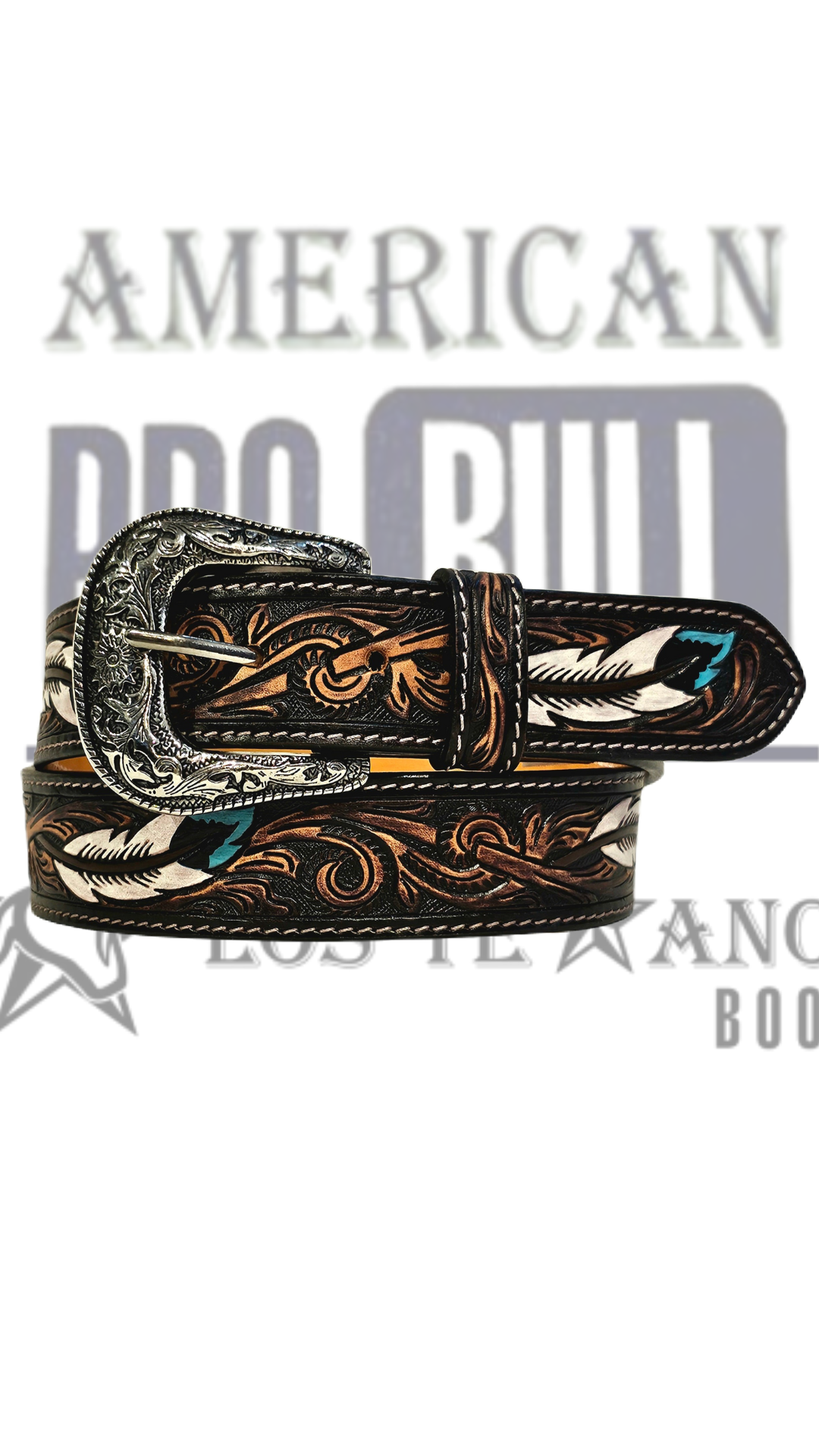 Cinturon cincelado American pro bull