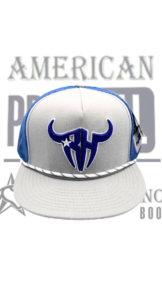 Gorra de camionero clásica de Rough Hand Brand logo
