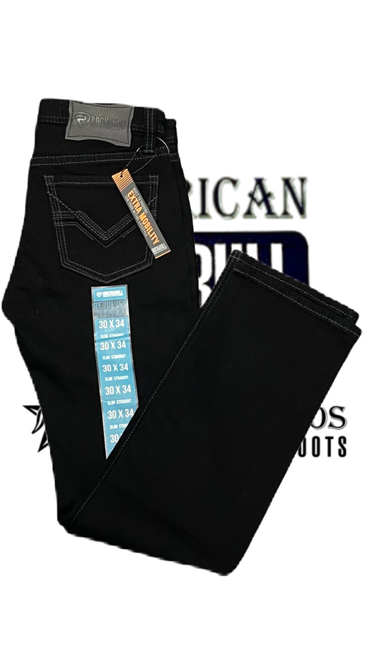 Pantalón Rock and roll denim etiqueta negro titanium
