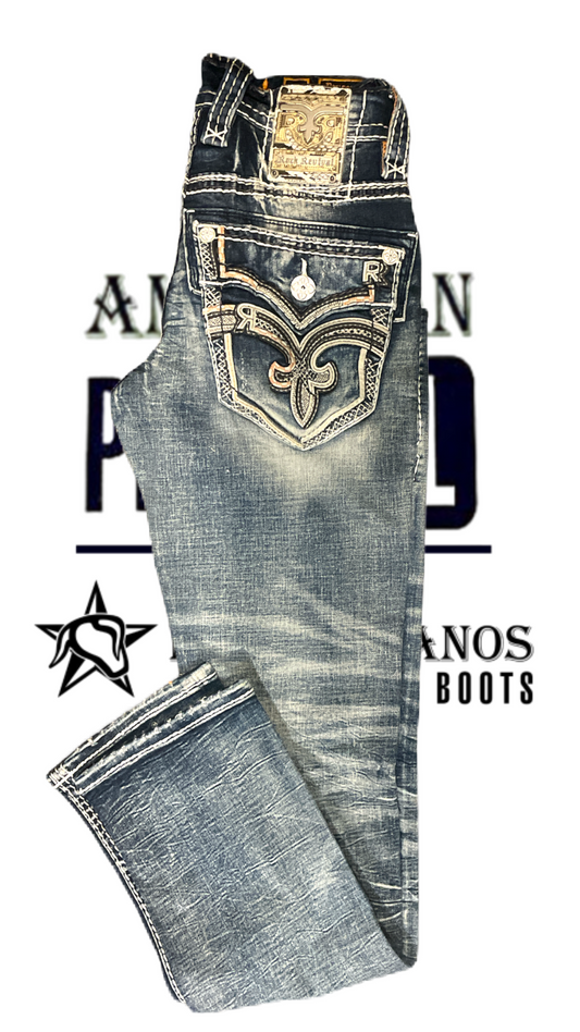 Pantalón rock revival BRYCEN (alt straght)