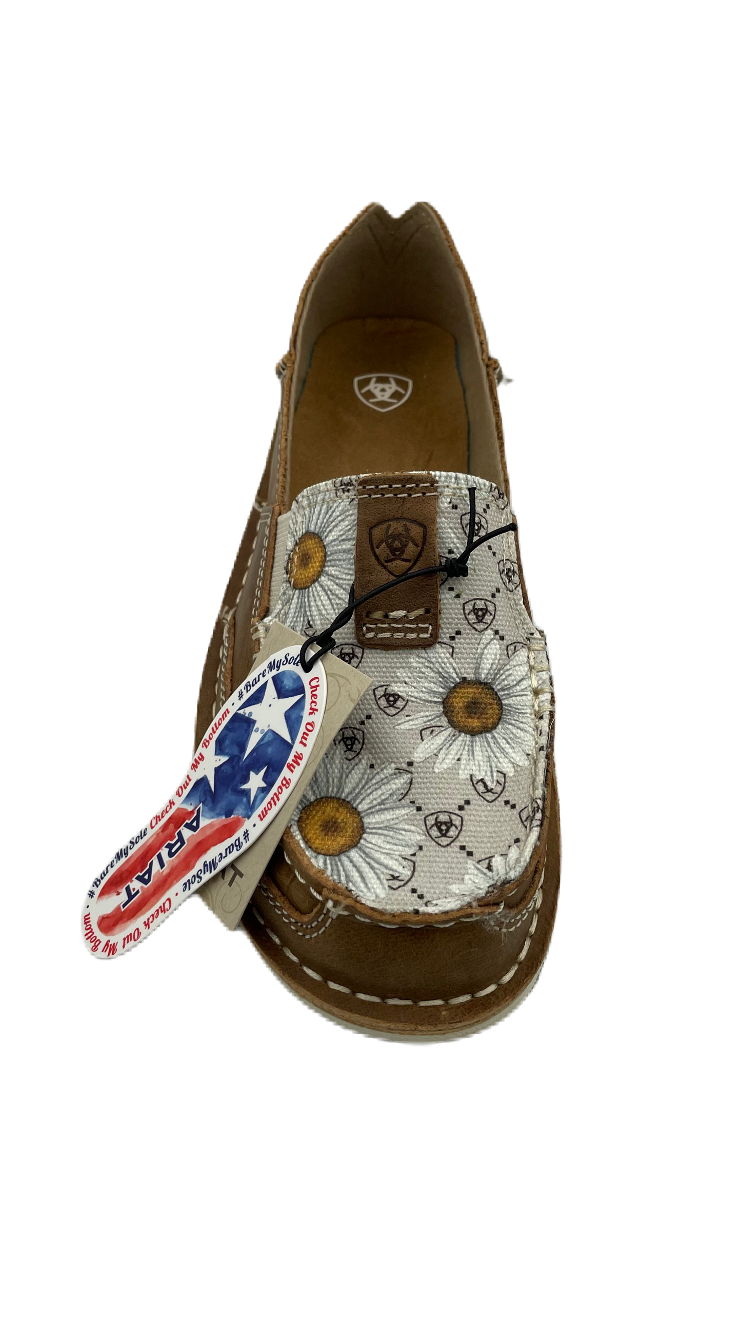 Zapato ariat para dama estampado de flor