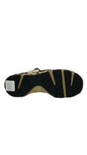 Cargar imagen en el visor de la galería, Tenis negro leopardo para dama marca Ariat