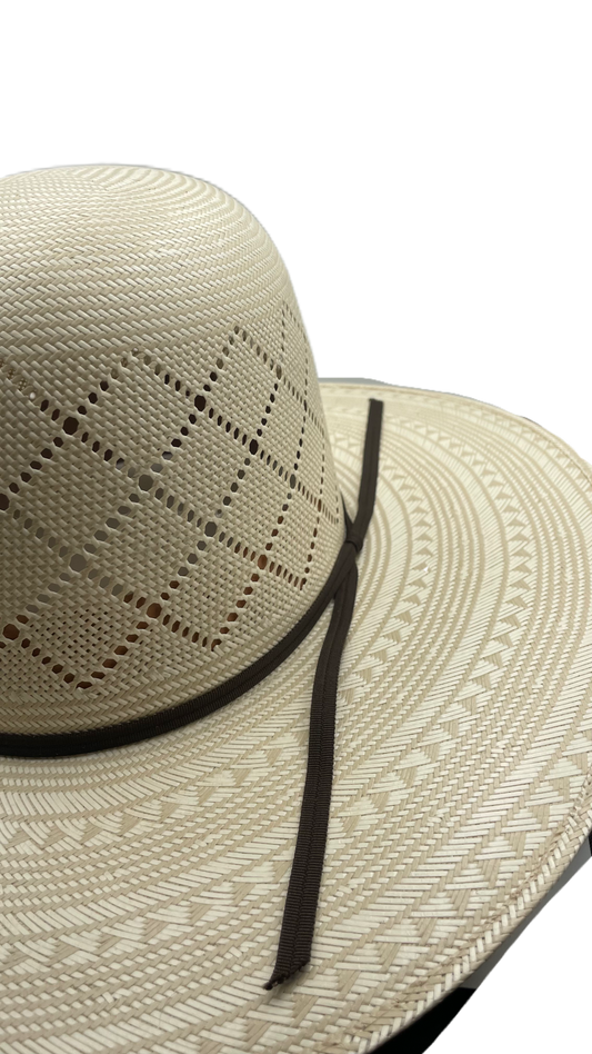 Sombrero open crown papel de arroz triángulo