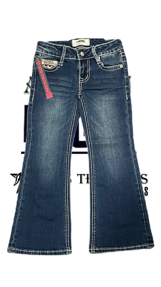 Pantalón Rock and roll denim para niña