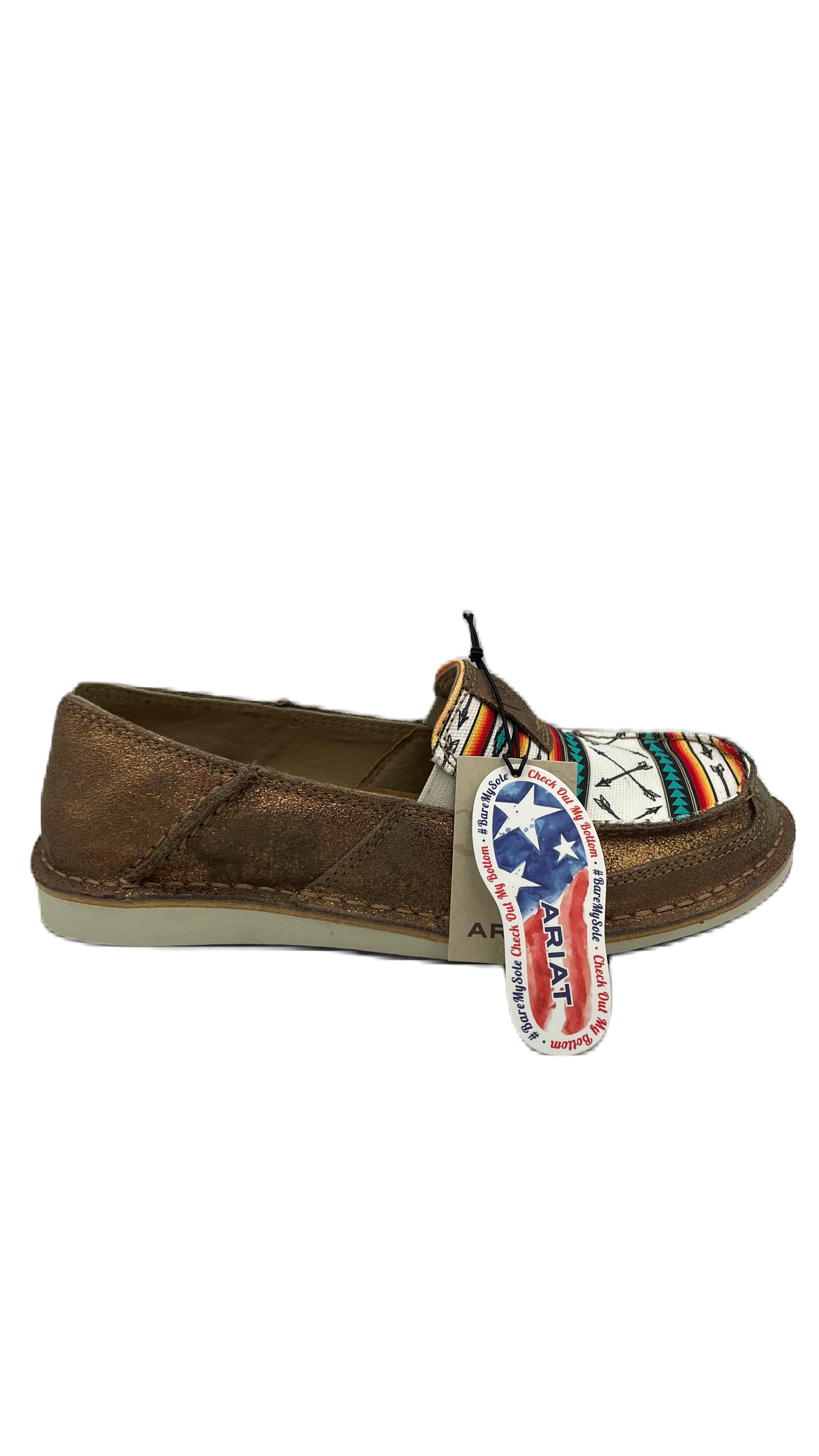 Zapato ariat para dama estampado de flecha azteca