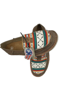 Cargar imagen en el visor de la galería, Zapato ariat para dama estampado de flecha azteca