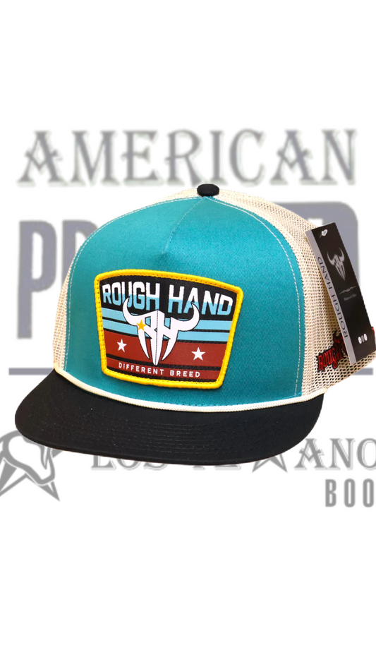 Gorra de camionero clásica de Rough Hand Brand Gris