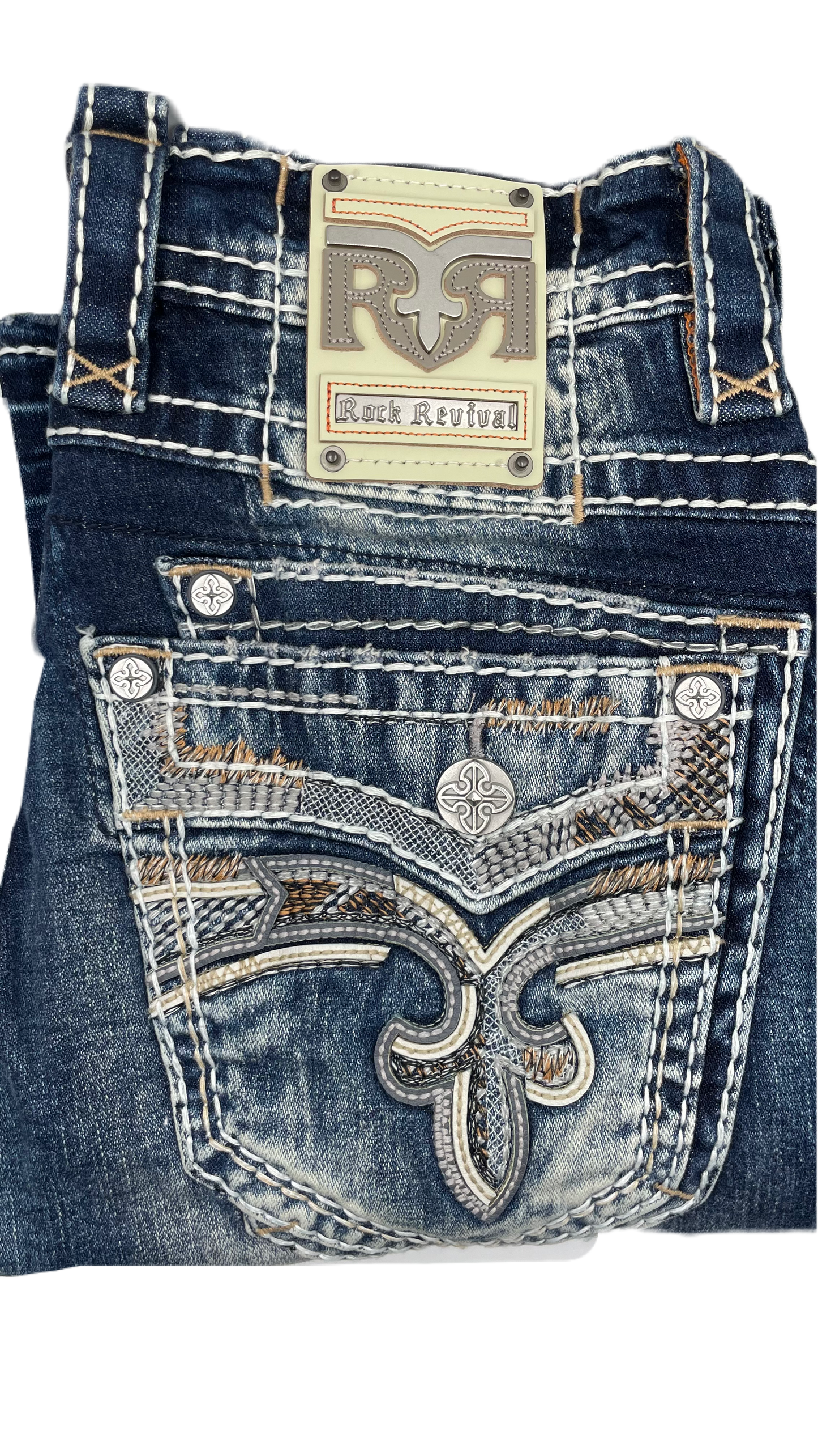 Pantalón rock revival Marius corte recto de bota