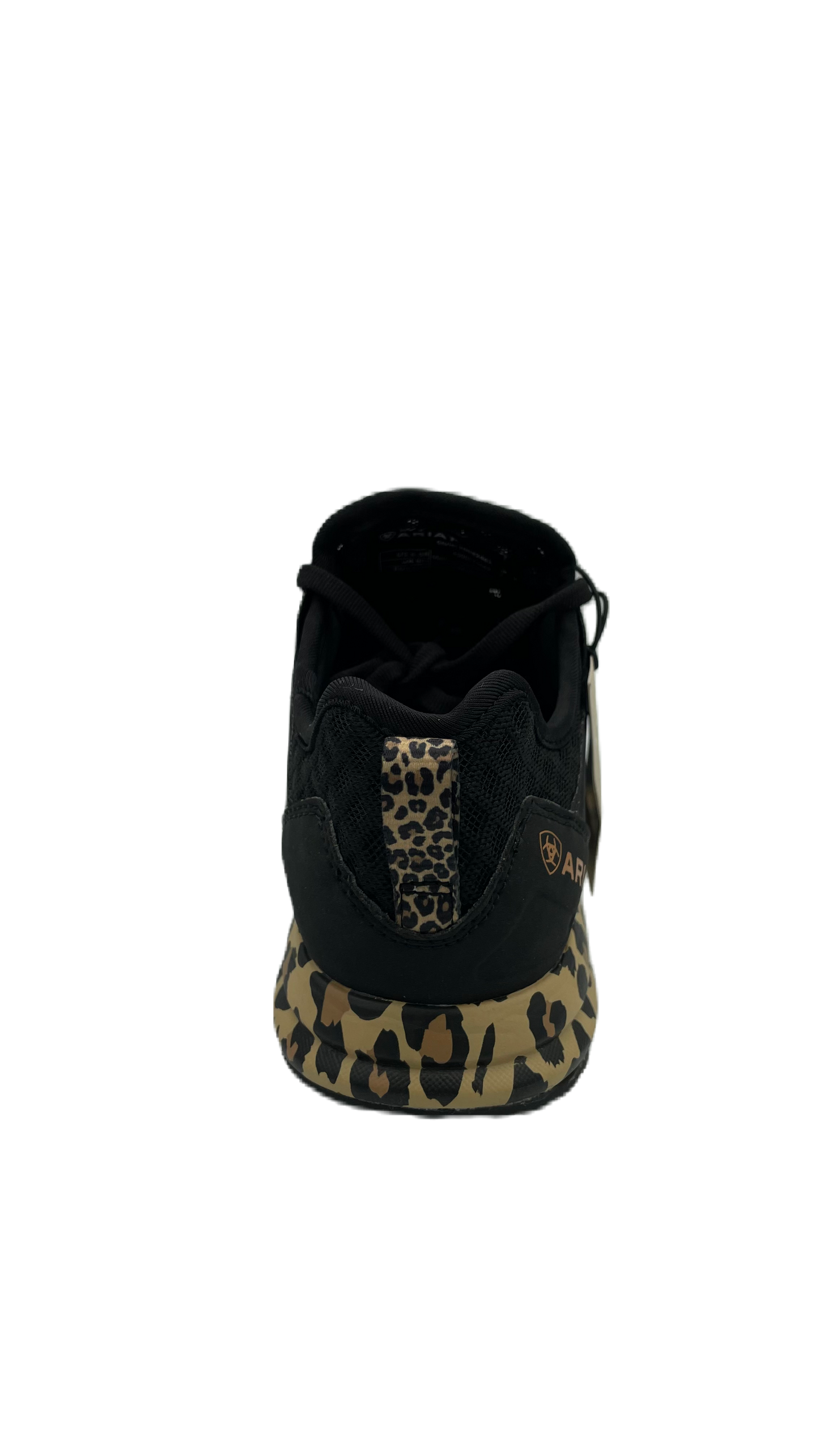 Tenis negro leopardo para dama marca Ariat
