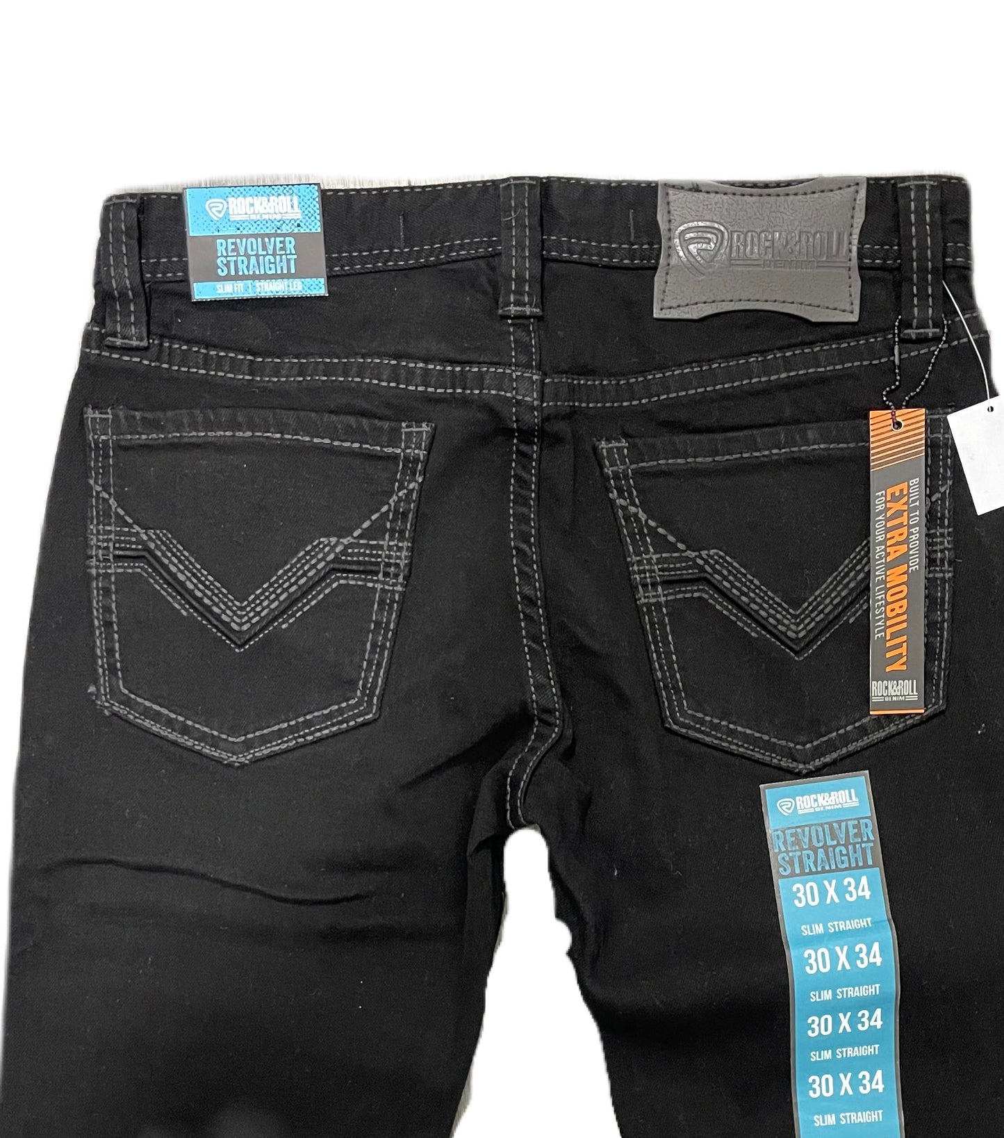 Pantalón Rock and roll denim etiqueta negro titanium