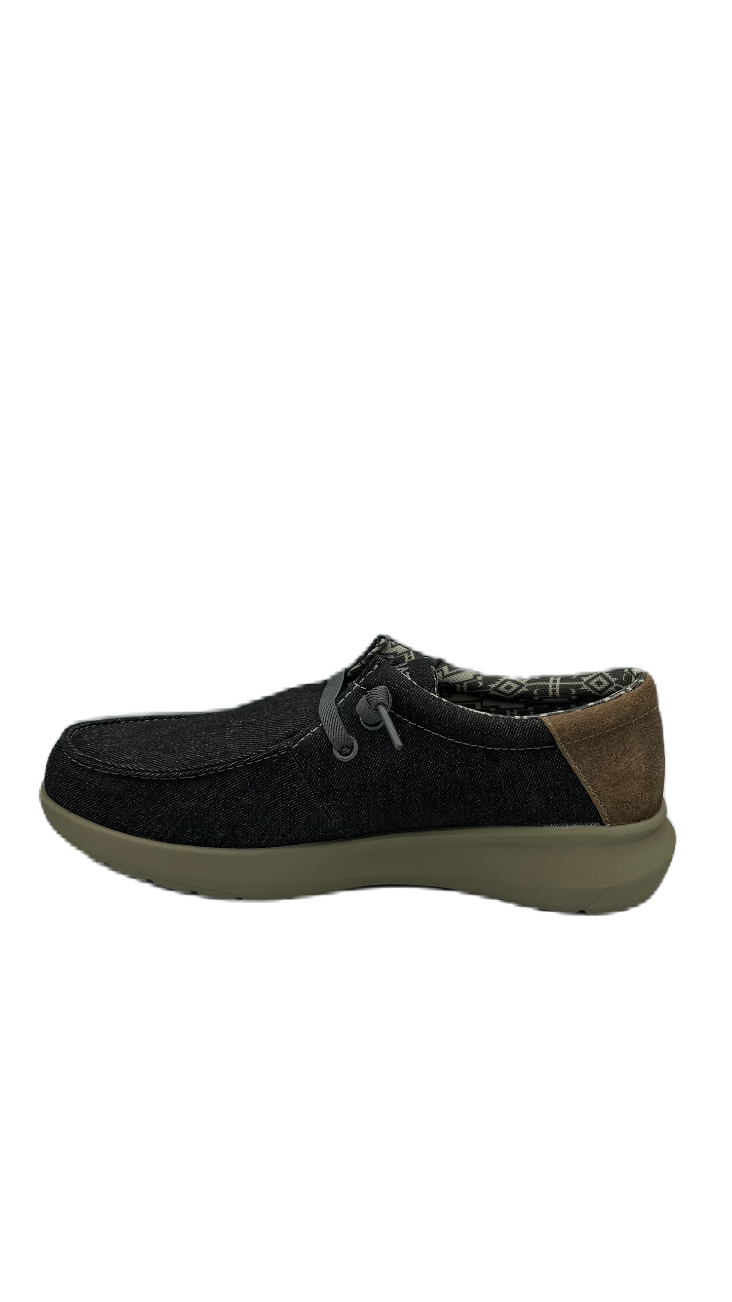 Zapato Ariat caballero tela color mezclilla