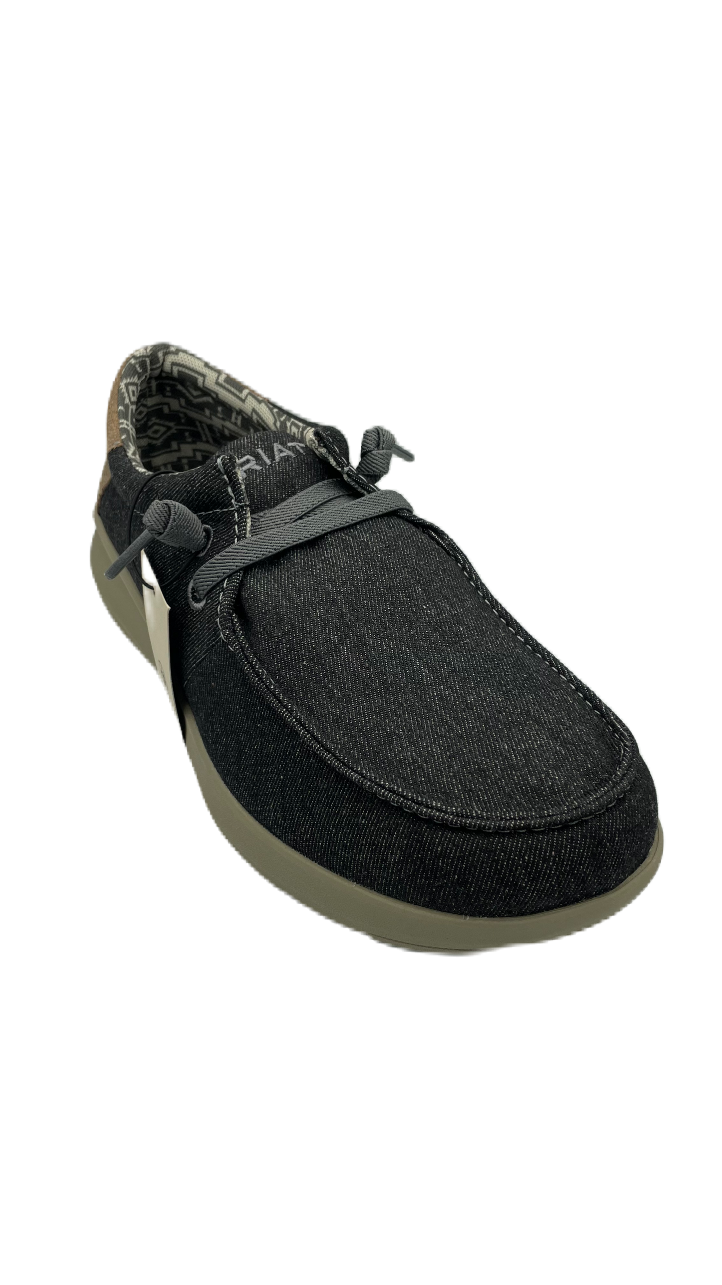 Zapato Ariat caballero tela color mezclilla