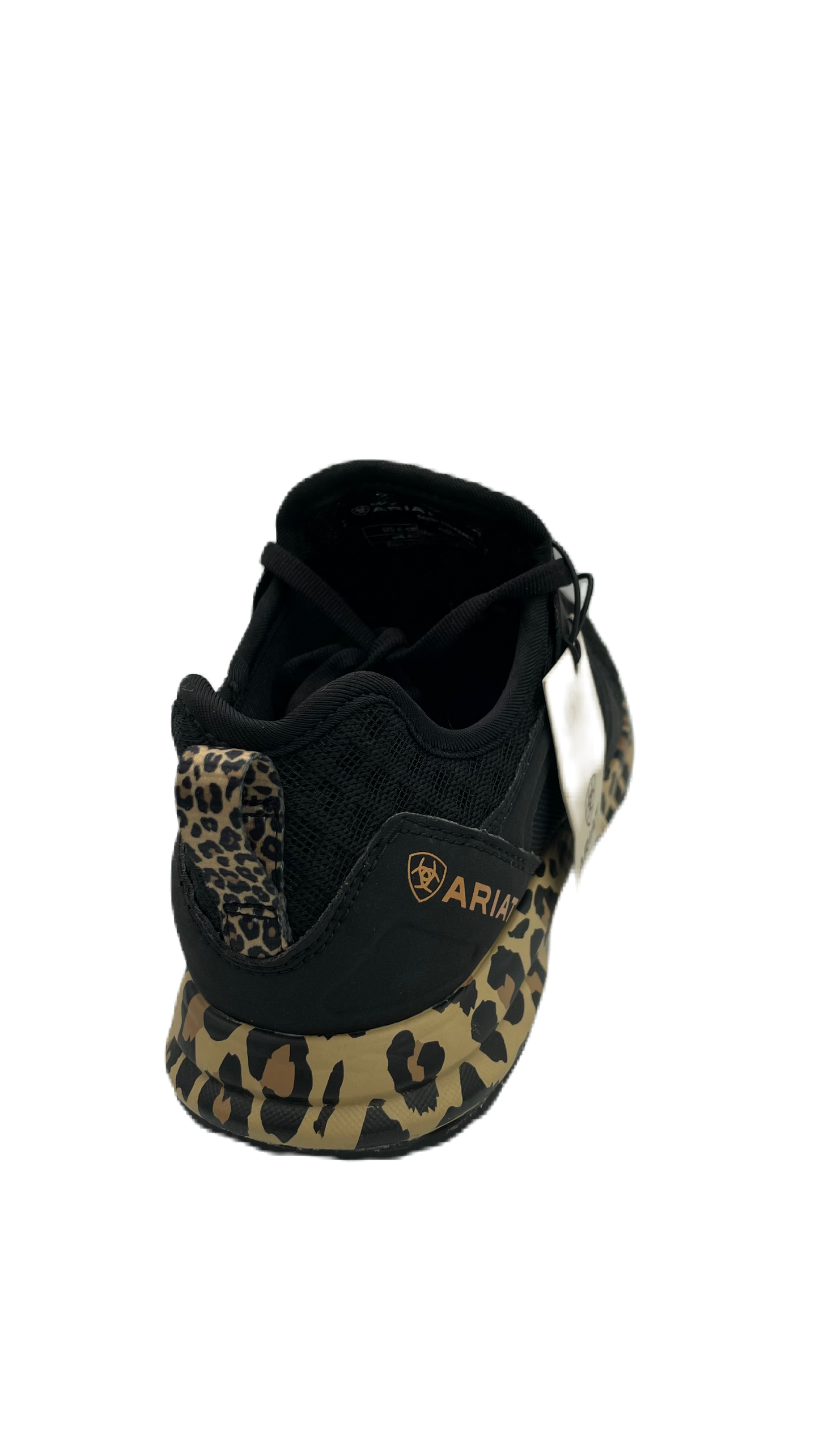 Tenis negro leopardo para dama marca Ariat