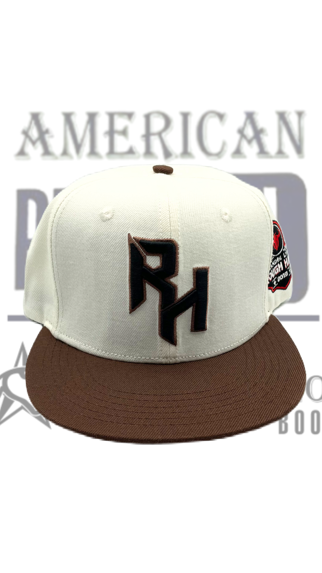 Gorra de béisbol clásica de Rough Hand Brand iniciales