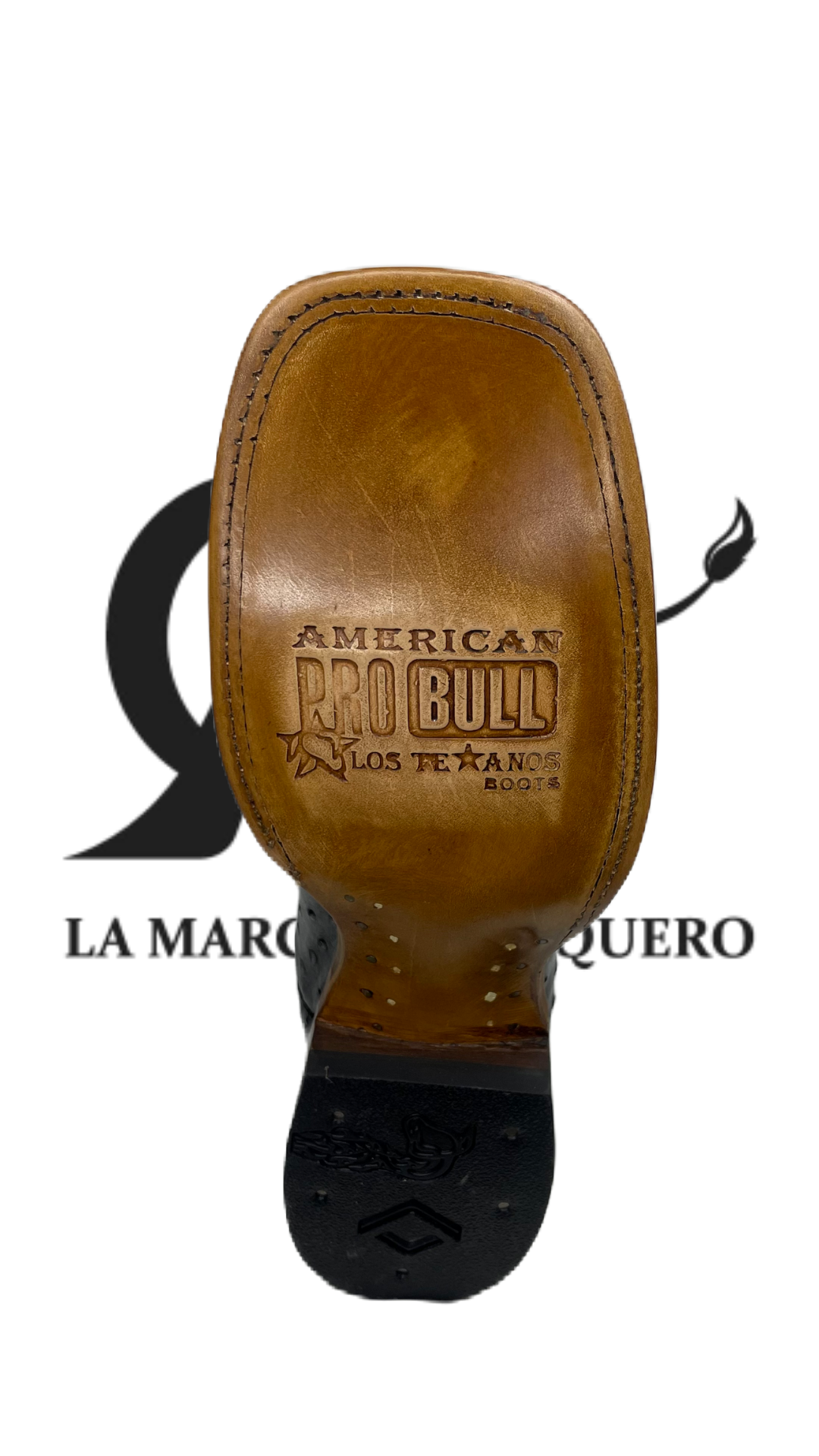 Bota Piel de Avestruz negro