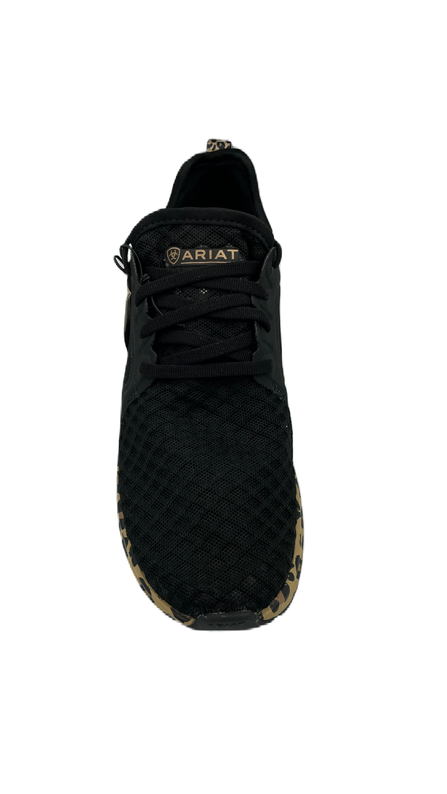 Tenis negro leopardo para dama marca Ariat