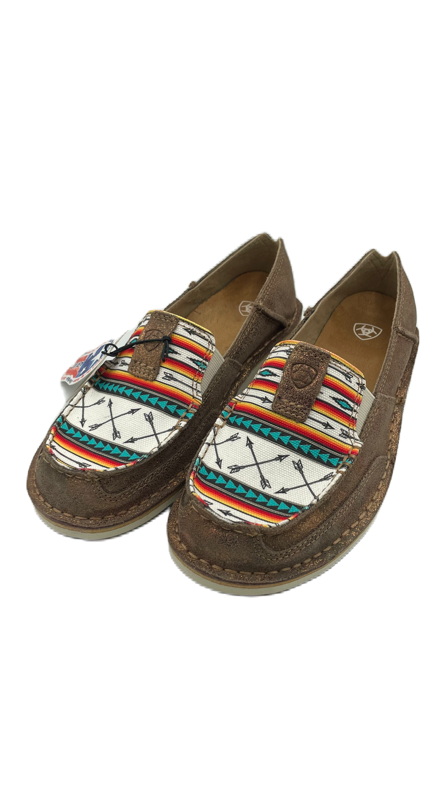 Zapato ariat para dama estampado de flecha azteca
