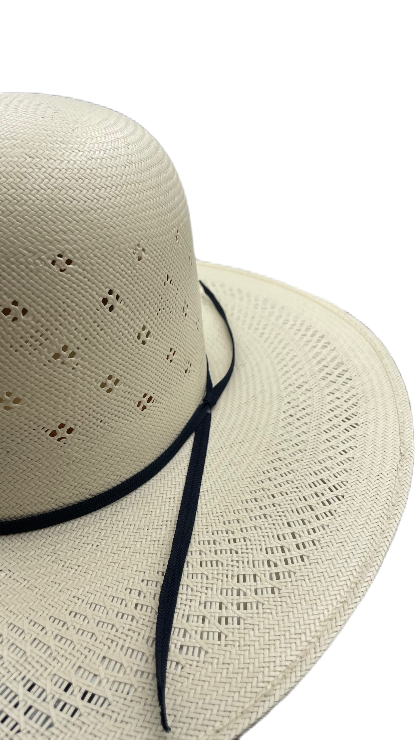Sombrero open crown papel de arroz Trébol