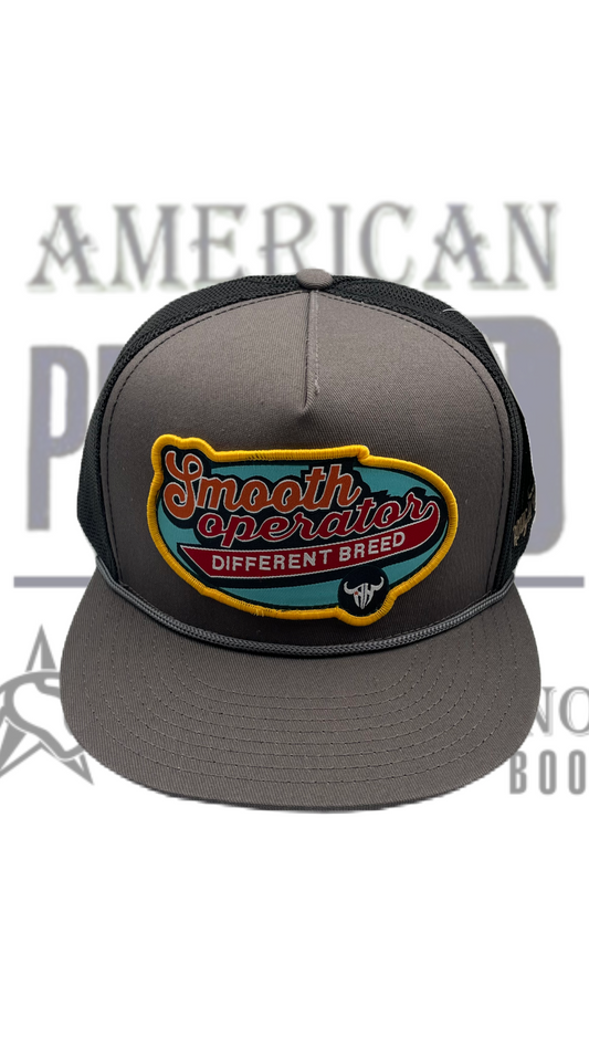 Gorra de camionero clásica de Rough Hand Brand Gris