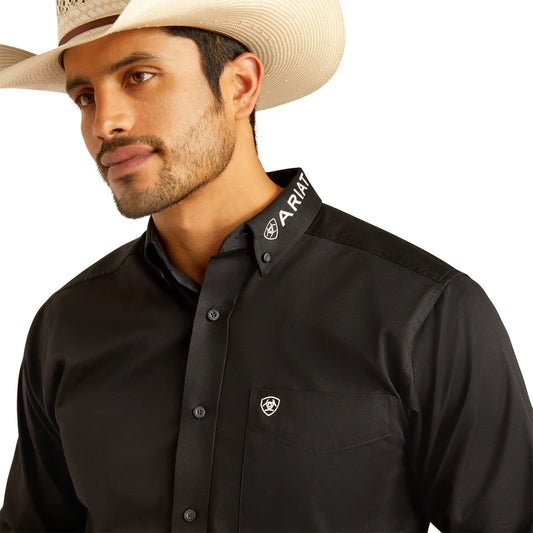 Camisa TEAM MEX ARIAT NEGRO