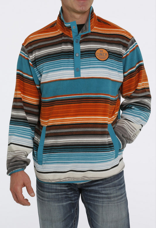 Jersey de forro polar para caballero cinch azul