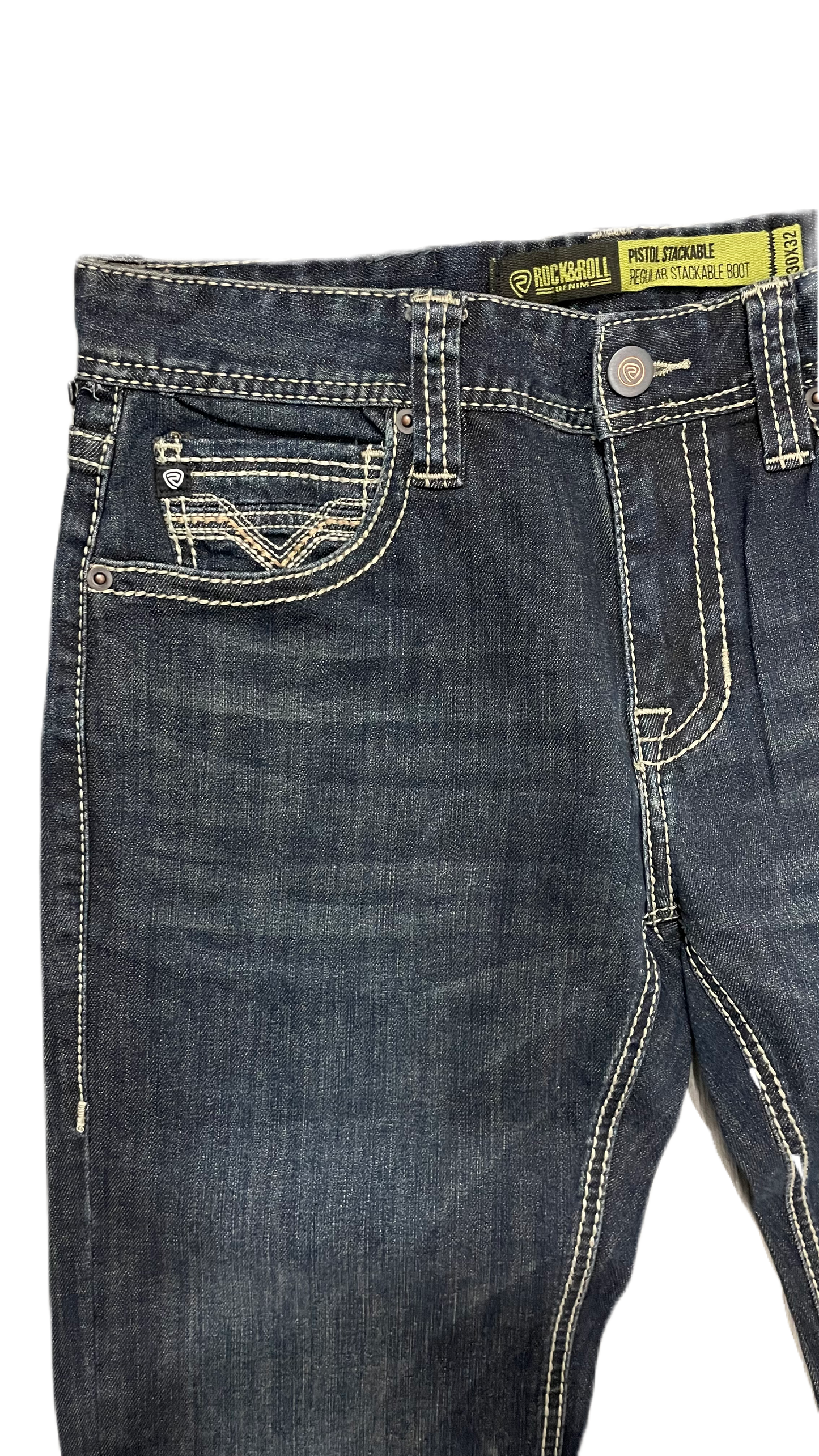 Pantalón Rock and roll denim pistol Marin