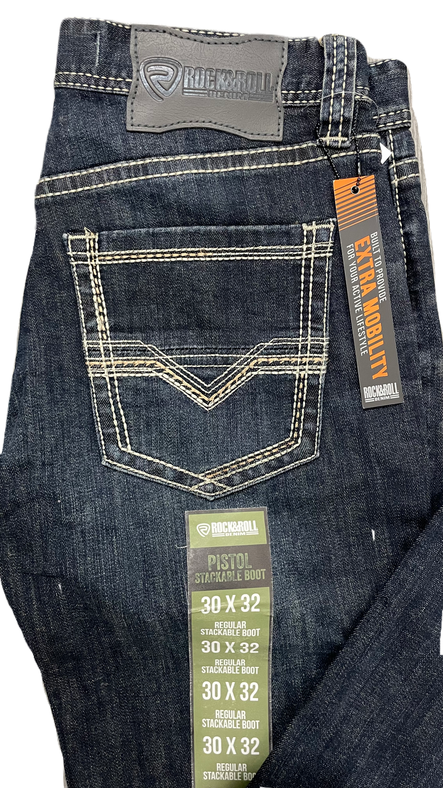 Pantalón Rock and roll denim pistol Marin