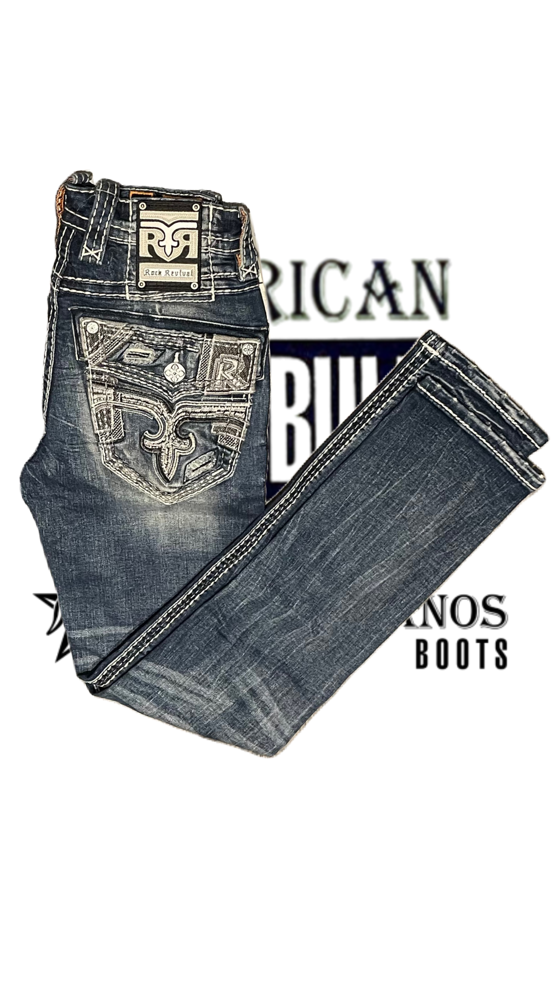 Shops pantalon rock revival hombre