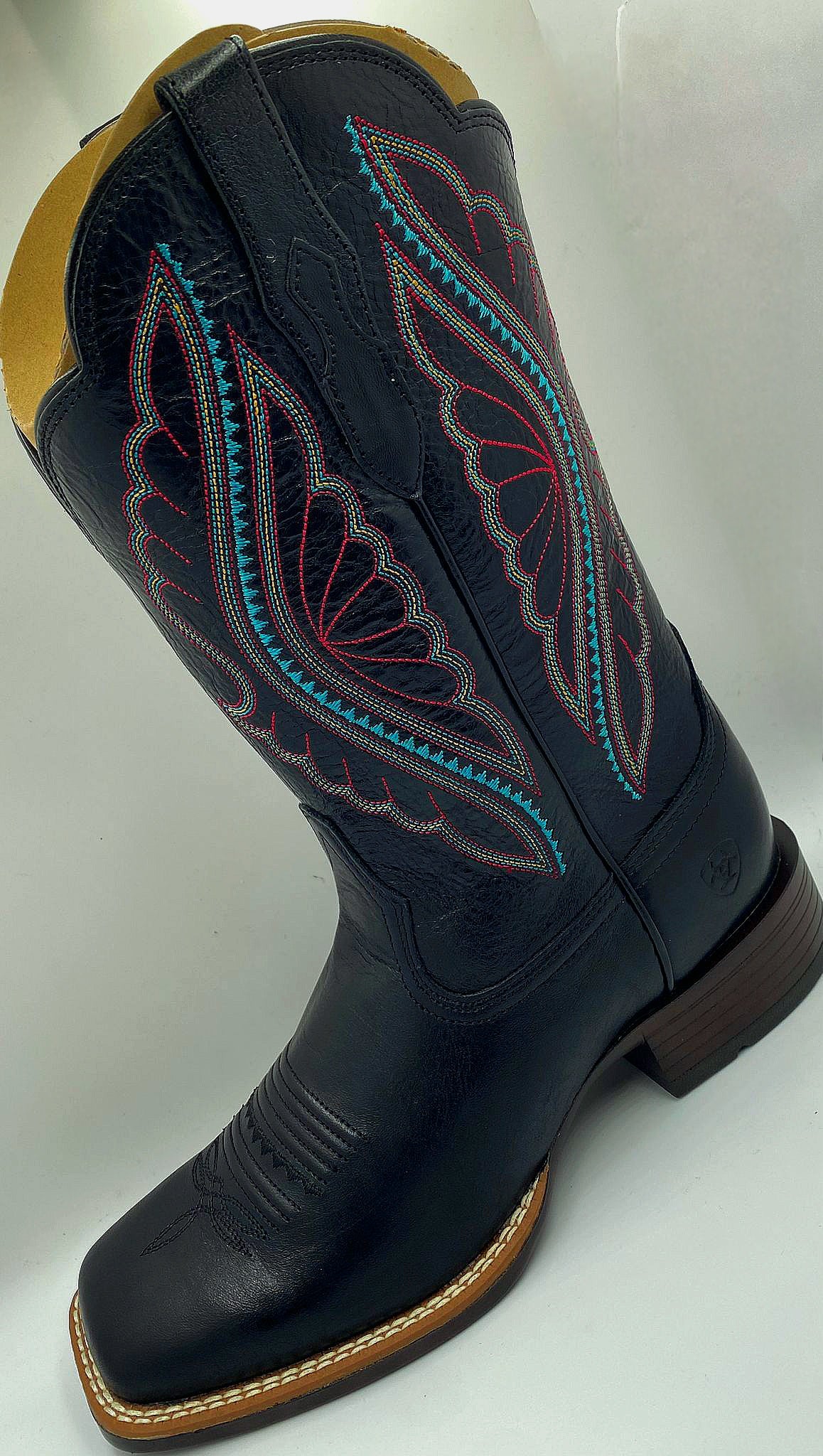 Bota Vaquera para dama PrimeTime True Black Ariat
