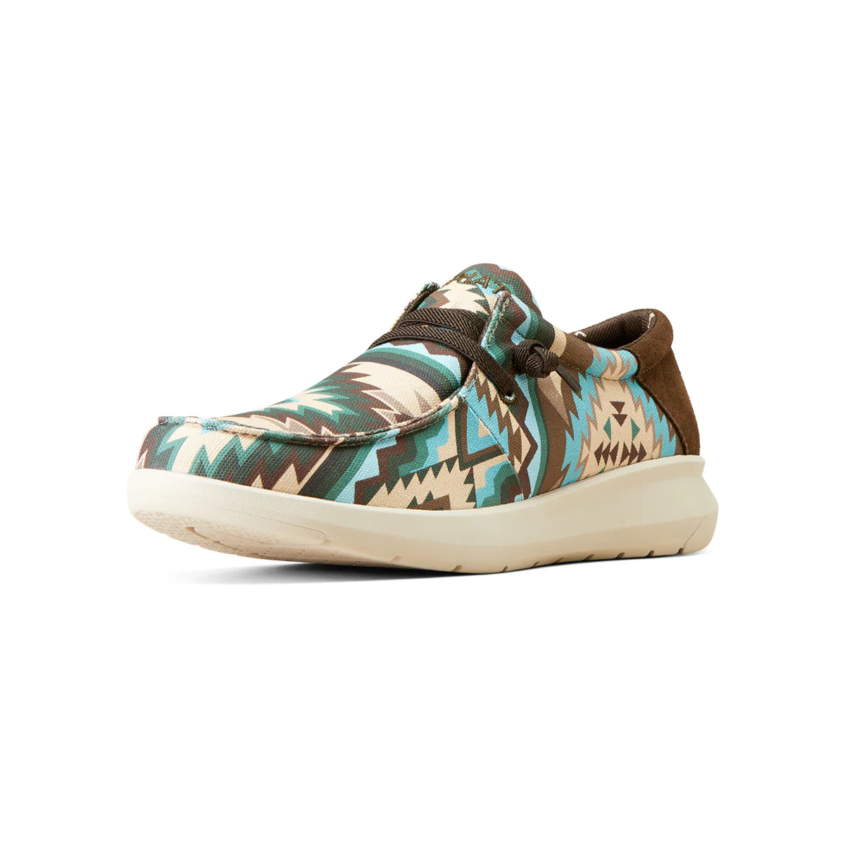 Zapato ariat para caballero de hilo azul
