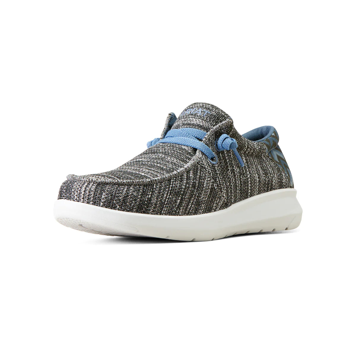 Zapato ariat para caballero de hilo gris