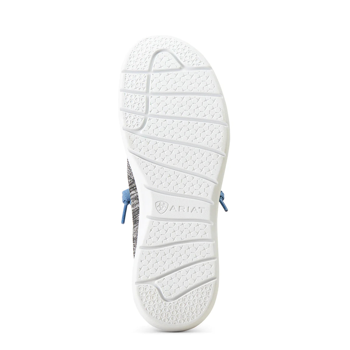 Zapato ariat para caballero de hilo gris