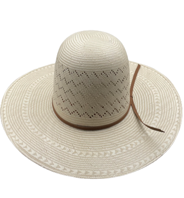 Sombrero open crown papel de arroz Zizac