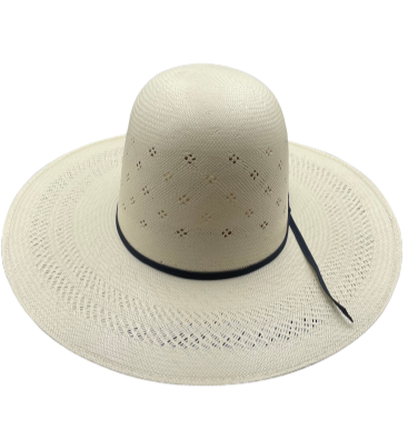 Sombrero open crown papel de arroz Trébol