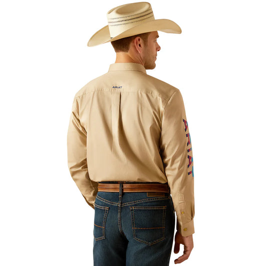 Camisa ARIAT LOGO RETRO  camel