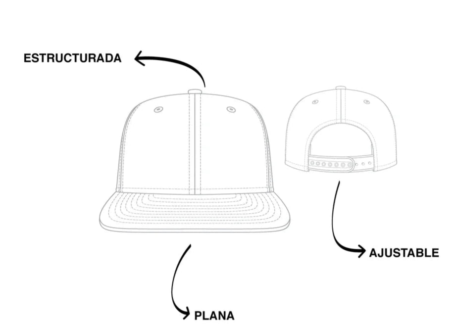 Gorra (LOST CALF)pluma colores