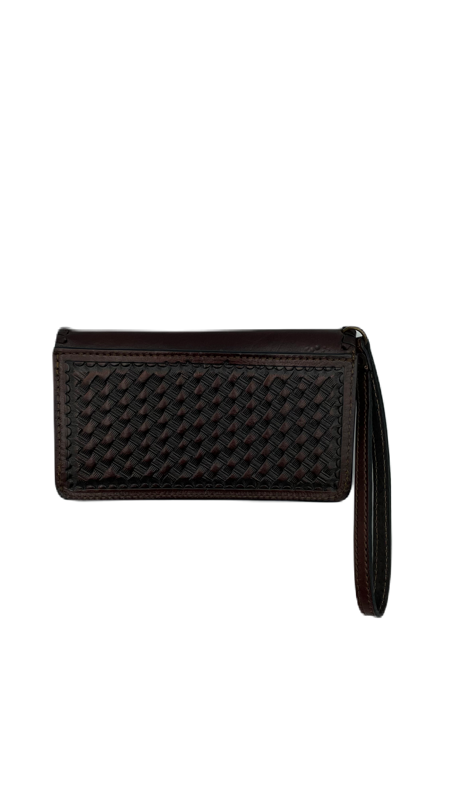 Cartera de piel cincelado a mano para dama