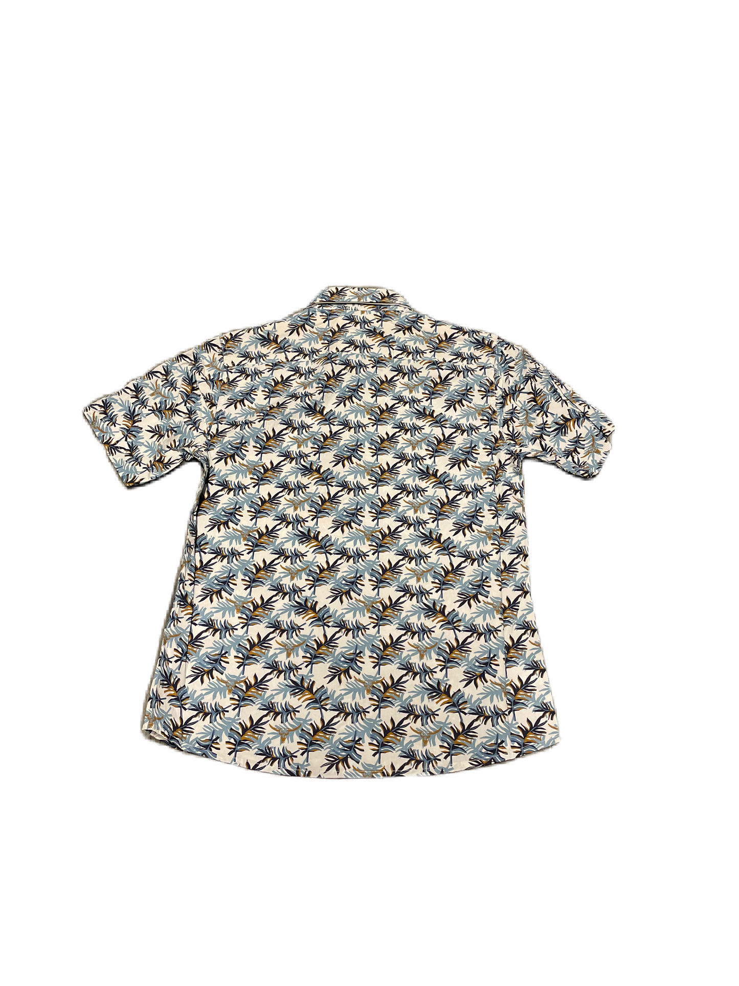 Camisa ariat para hombre Azul con diseño