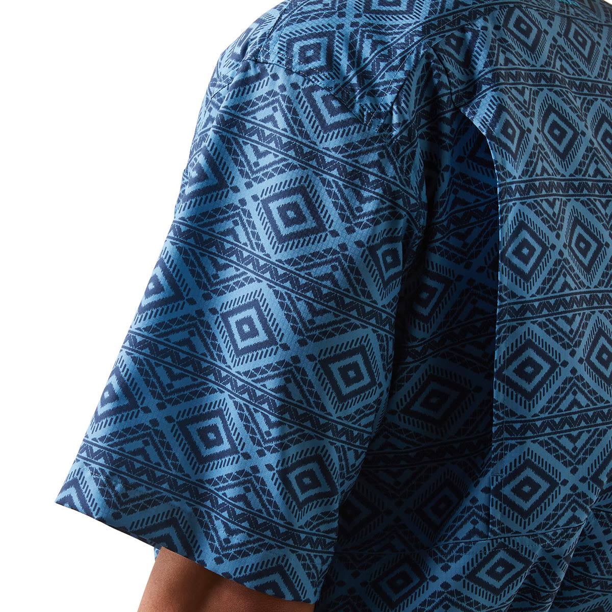 Camisa Ariat TEK traspirable para caballero color azul