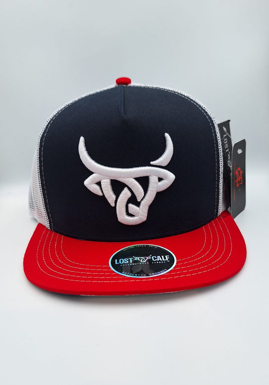 Gorra (LOST CALF) toro blanco