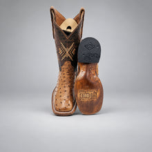 Cargar imagen en el visor de la galería, Bota vaquera hombre Avestruz [PRO881)