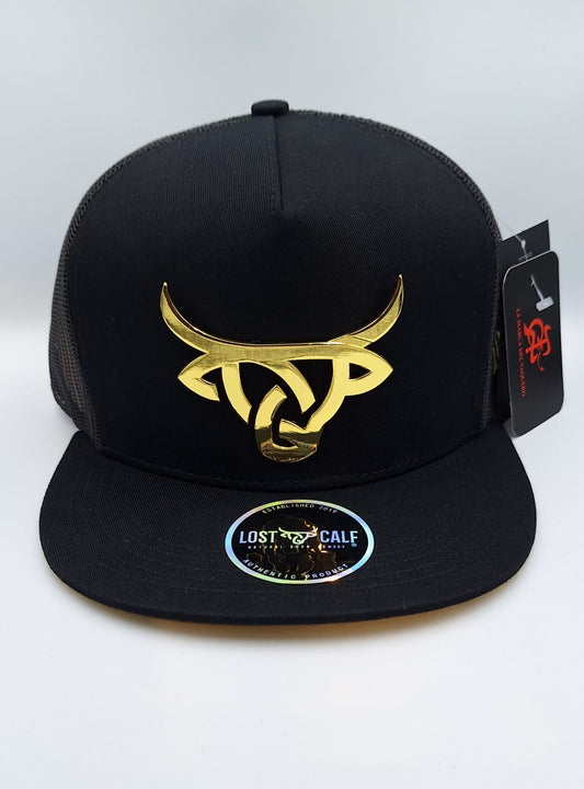Gorra LOST CALF ( EDICION ESPECIAL)BULL ORO METAL