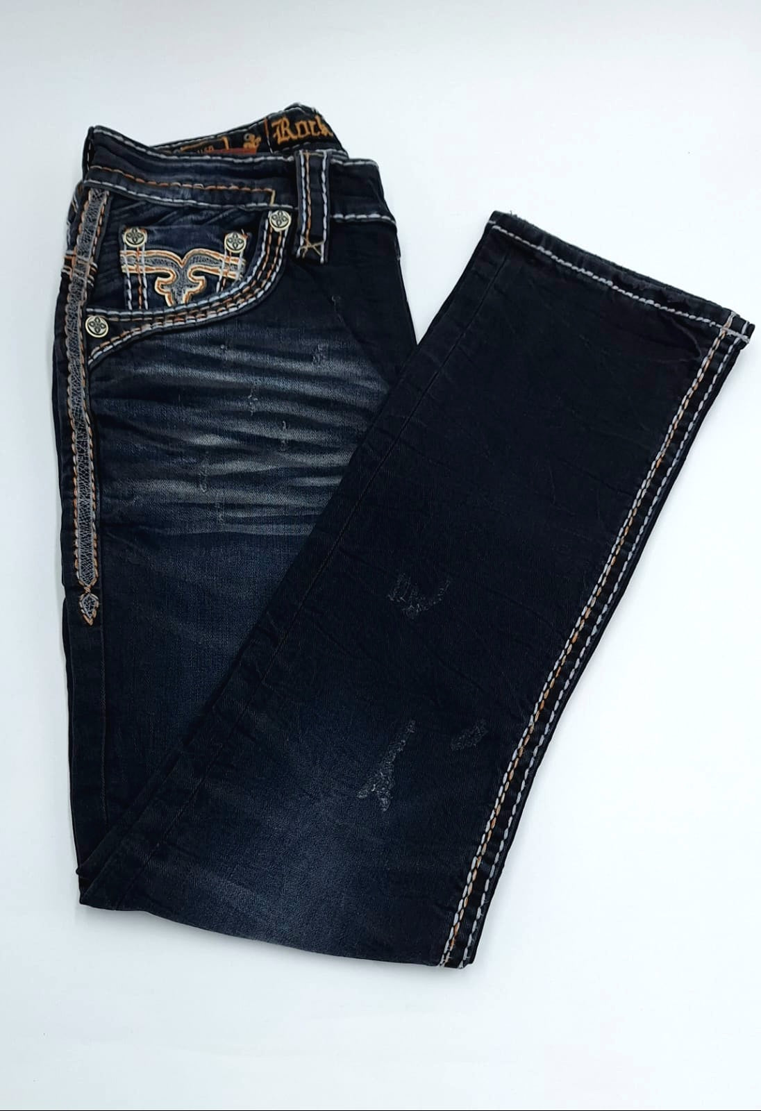 Pantalon THEODORO STRAINGHT rock revival